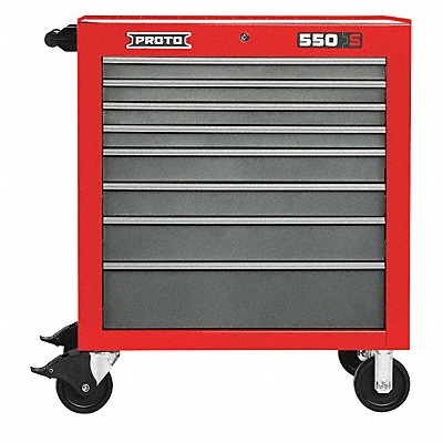 Rolling Tool Cabinet Red Heavy Duty