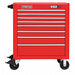 Rolling Tool Cabinet Red Heavy Duty