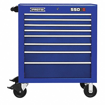 Rolling Tool Cabinet Blue Heavy Duty