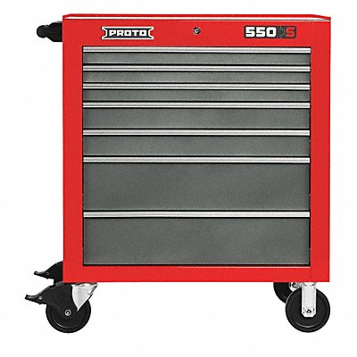 Rolling Tool Cabinet Red Heavy Duty