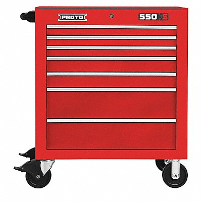 Rolling Tool Cabinet Red Heavy Duty