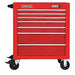 Rolling Tool Cabinet Red Heavy Duty