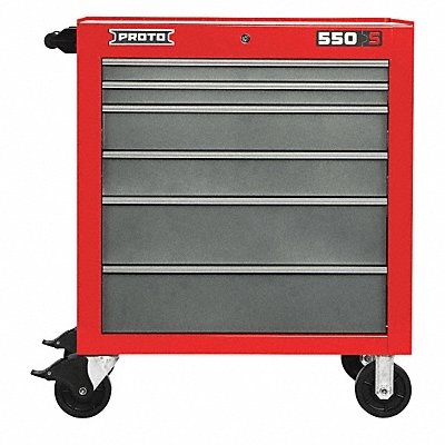 Rolling Tool Cabinet Red Heavy Duty