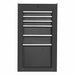 High Gloss Black Heavy Duty Side Cabinet