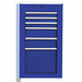 High Gloss Blue Heavy Duty Side Cabinet