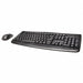 Keyboard/Mouse Set Blk Wireless USB