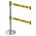 Barrier Post 14in Base dia Aluminum Post