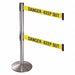 Barrier Post 40in Post H Danger Keep Out