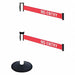 Barrier Post PVC Post 10 ft Belt L