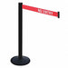 Barrier Post 40 in H 3 in Belt W