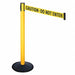 Barrier Post Ylw/Black Text 3 in Belt W