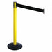 Barrier Post Blk Black Belt 3 in Belt W