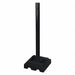 Belt Barrier Receiver Post Black 40 H