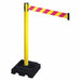 Barrier Post Square Magenta/Yellow Belt