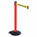 Barrier Post Ylw/Black Text 2 in Belt W