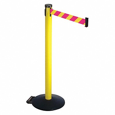 Barrier Post Magenta/Ylw Belt 2in Belt W