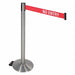 Barrier Post Gray 40 in H No Entry
