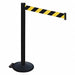 Barrier Post PVC Post w/Wheels 40 in H