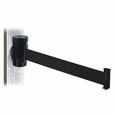 Belt Barrier Blk Magnet Blk Belt 10ft L