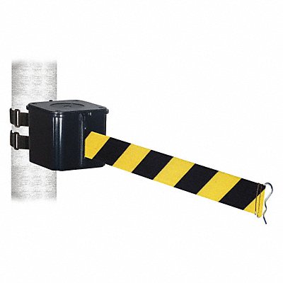 Belt Barrier Black Black/Ylw Belt 20ft L