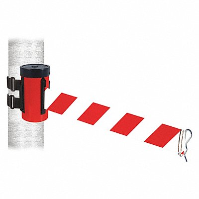 Belt Barrier Red/White Belt 10 ft L