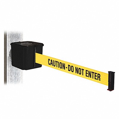 Belt Barrier Black Magnet 20ftL