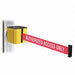 Belt Barrier Yellow 4-1/2 in W 15 ft L