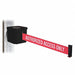 Belt Barrier Blk Authorized Access Only