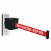 Belt Barrier Blk ARC Flash Zone Keep Out