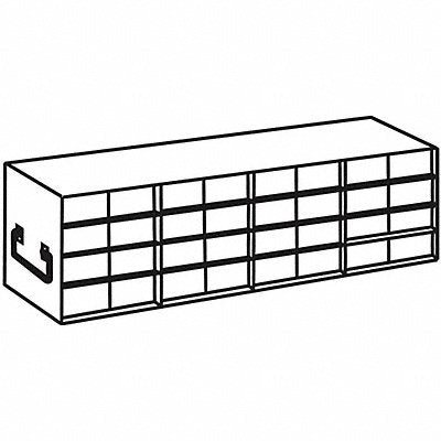 Freezer Rack for 0.5mL 50 Cell Box SS