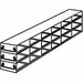 Freezer Rack SS 5-1/32 L x 1-1/8 H