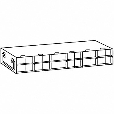 Freezer Rack SS 5-1/32in L x 4-1/4in H