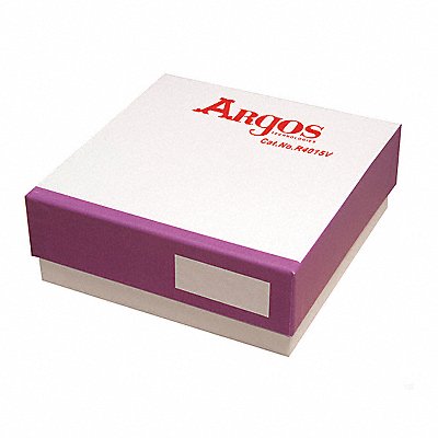 Freezer Box Cardboard Purple