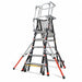 Adj. Cage Pltfrm Lddr 9ft Fbrglss 375 lb