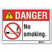 Danger Sign 7 inx10 in Non-PVC Polymer