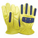 J4938 Gloves XL Gold/Yellow Jersey Goatskin PR