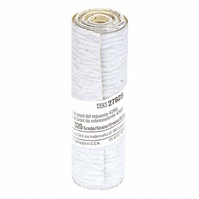 Sandpaper Roll 3 1/4 in W 8 1/4 ft L