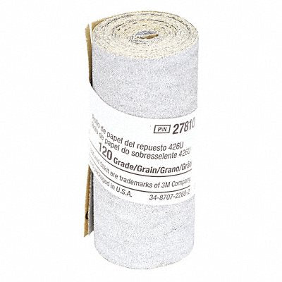 Sandpaper Roll 2 1/2 in W 5 3/4 ft L