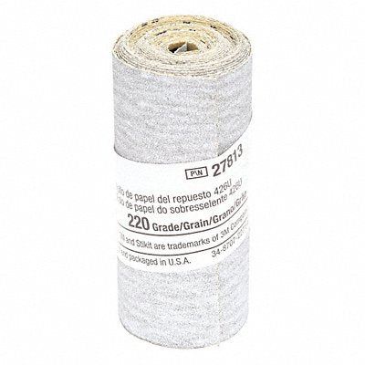 Sandpaper Roll 2 1/2 in W 7 7/8 ft L