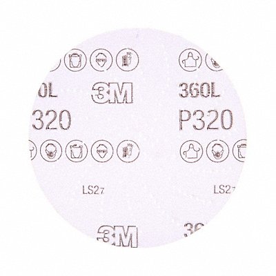 Hook-and-Loop Sand Disc 5 in Dia PK100
