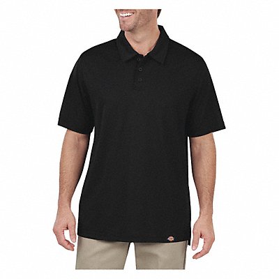 K7962 Short Sleeve Polo Black 5X