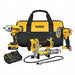 Cordless Combination Kit 3 Tools 20V DC