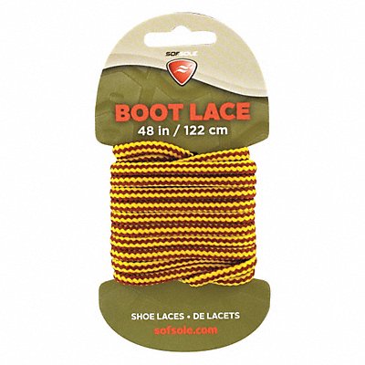 Boot and Shoe Laces 48 Brown/Gold PR