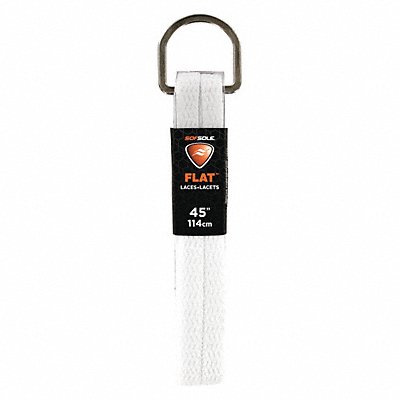 Boot and Shoe Laces 45 White PR