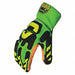 Anti-Vibration Gloves L Grn/Orng/Yllw PR