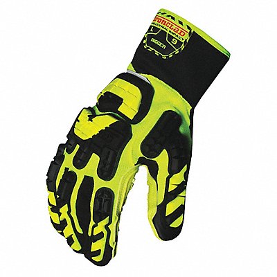 J4901 Anti-Vibration Gloves XL Grn/Blk/Yllw PR