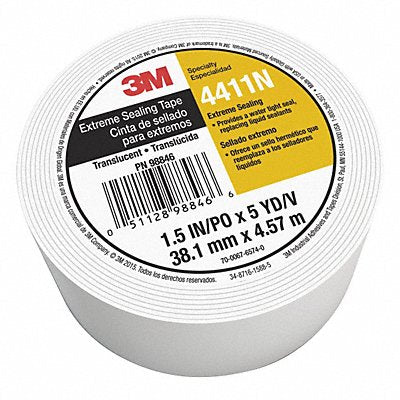 Film Tape 1 1/2inx5 yd Translucent 1 mil