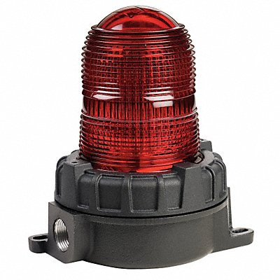 Warning Light Strobe Red 120VAC