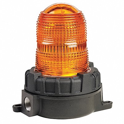 Warning Light Strobe Amber 12-24VDC