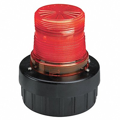 Warning Light w/Sound LED Red 120VAC